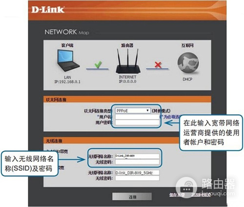 D-Link DIR-809 无线路由器上网设置