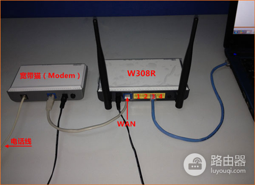 腾达 W308R 无线路由器adsl拨号上网设置
