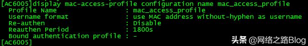 基于无线场景的本地MAC地址认证方案(MAC地址认证)