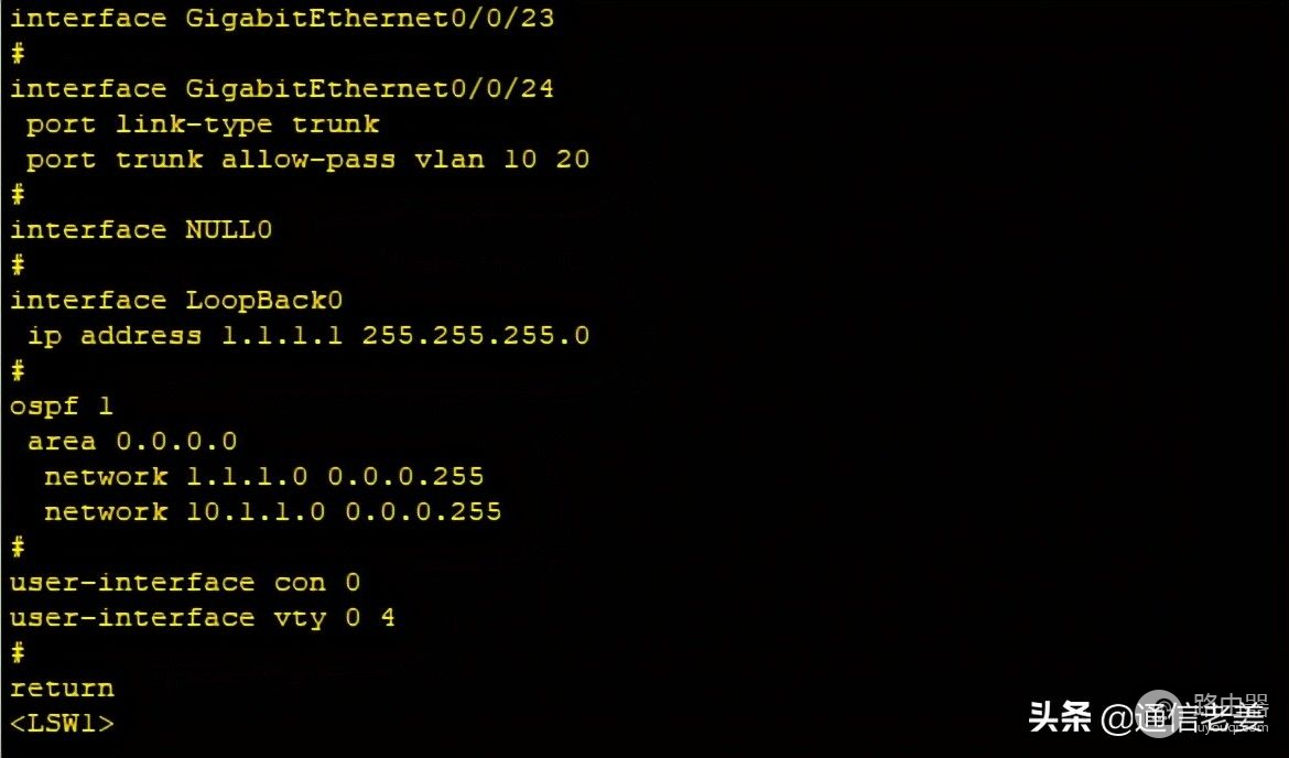 OSPF基本案例配置——通信老姜的分享