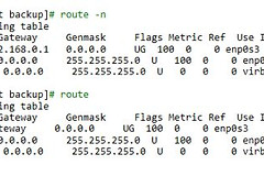 linux如何查看路由表(linux如何查看组播路由器)