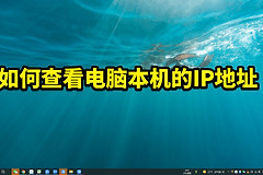 如何查看电脑本机的IP地址(如何查自己电脑的IP)