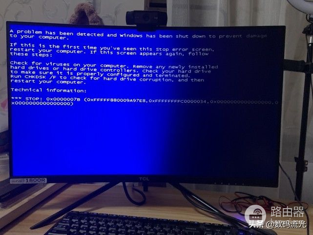 常见的电脑蓝屏是怎么回事(电脑出现蓝屏是怎么回事?)