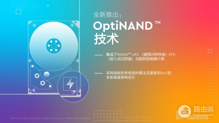 西部数据推出全新磁盘架构设计：OptiNAND技术整合HDD与闪存优势