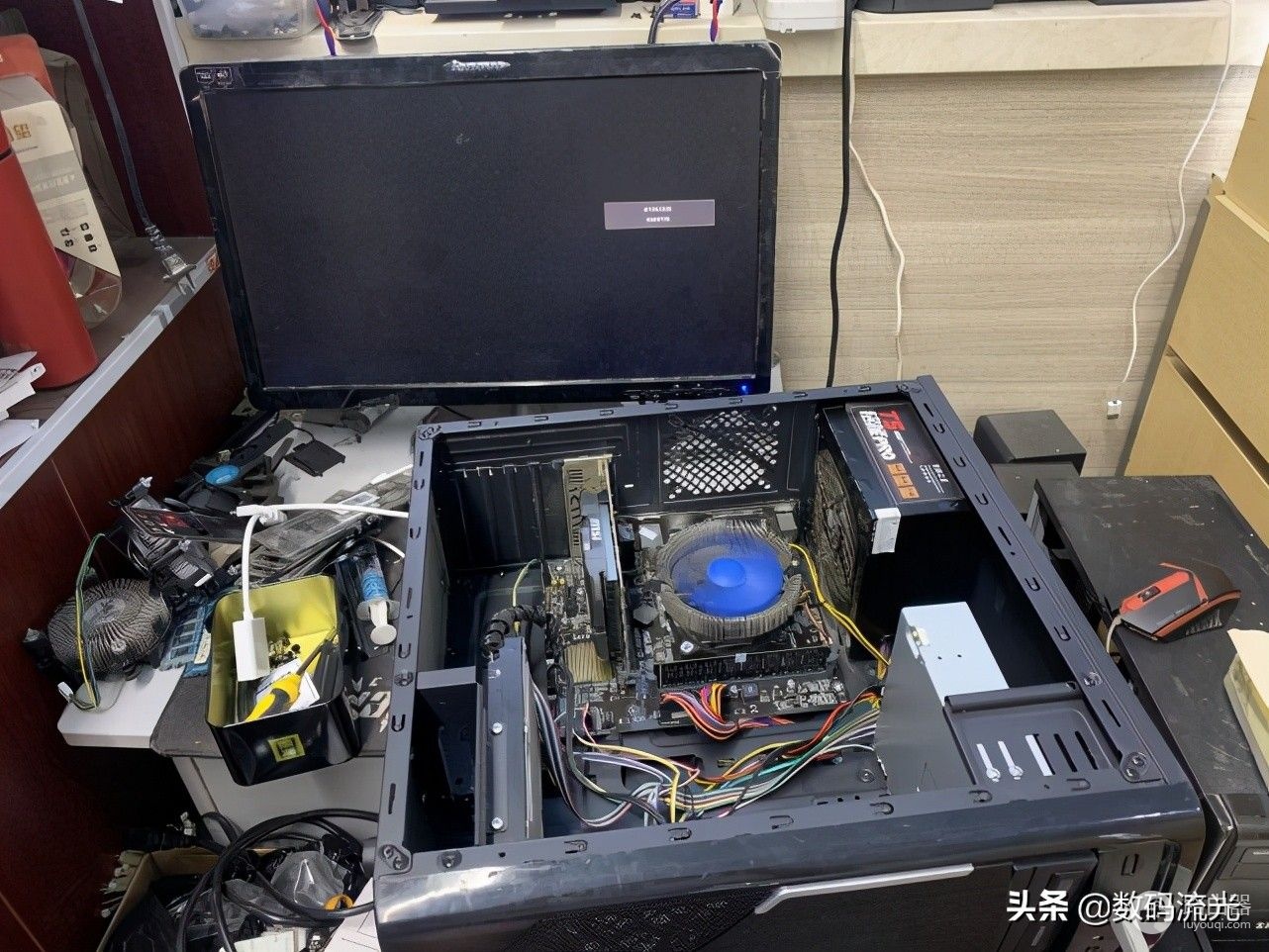 真是千年一遇的电脑故障,电脑不开机是CPU坏了,客户:别骗我
