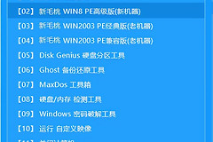 怎么用新毛桃u盘启动盘给电脑重装系统(新毛桃u盘启动教程)