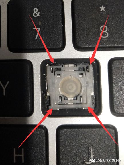 笔记本剪刀式键盘拆卸(电脑键盘如何拆洗)