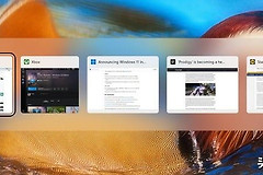 Windows 11中对Alt+Tab的窗口切换效果更改更美观了
