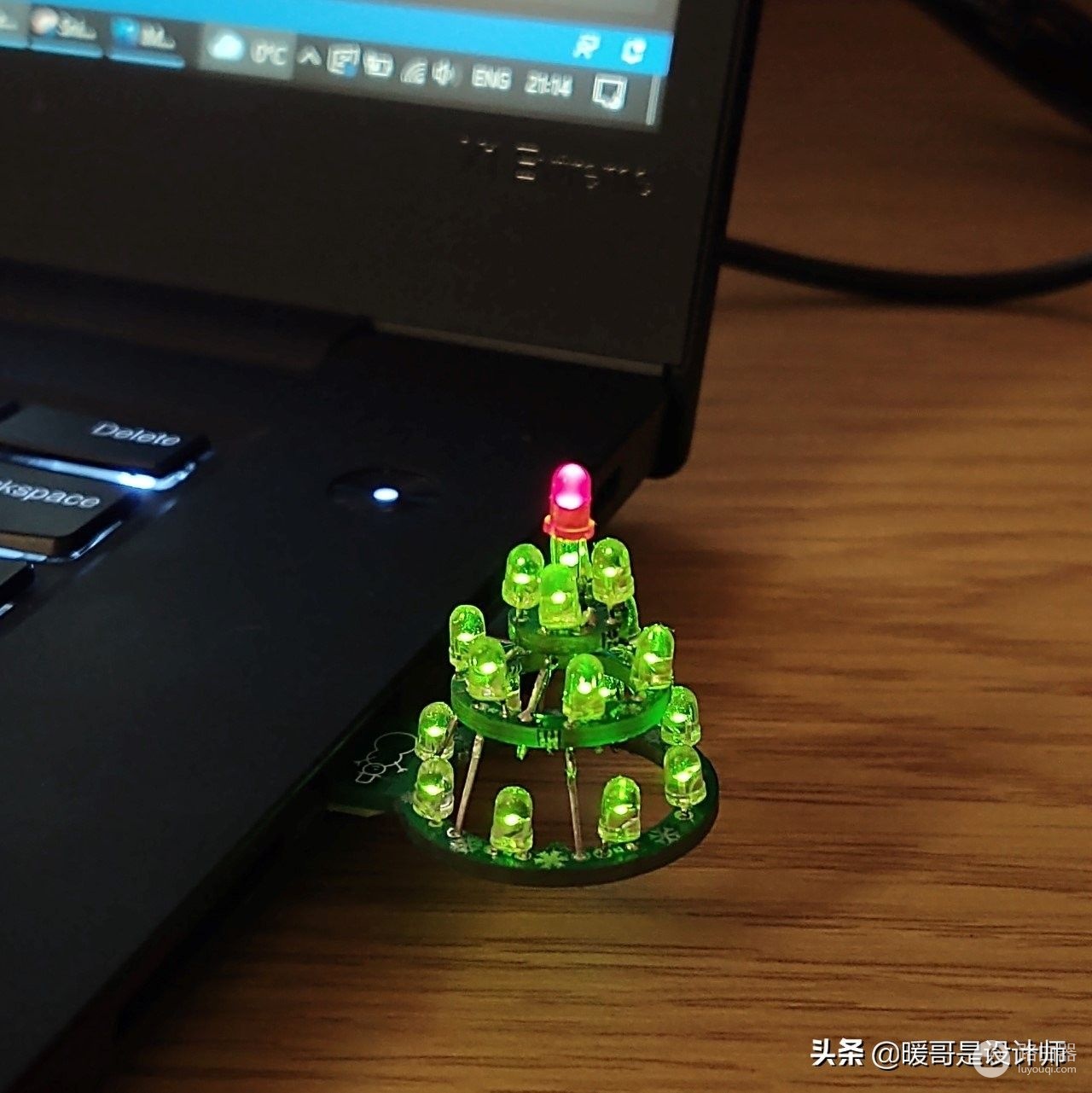 插入电脑就会点亮...(电脑点亮之后干啥)