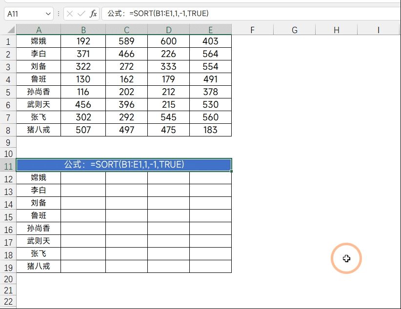可以让Excel表格自动排序(Excel表格怎样自动排序)