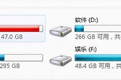 电脑C盘爆满变红(电脑c盘变红满了)