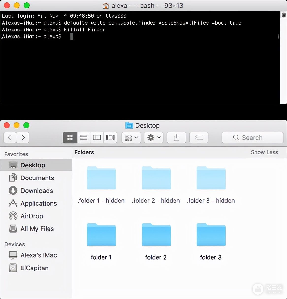 Mac上如何显示隐藏文件和文件夹(Mac如何显示隐藏文件)