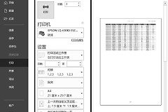 Excel打印预览(电脑打印如何看预览)
