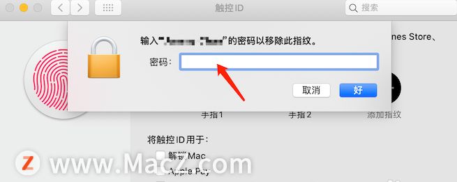 电脑如何去掉指纹(MacBook怎样删除Touch ID指纹密码?)