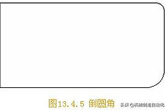 电脑机械制图倒角怎么画(机械制图基础：图形倒角)
