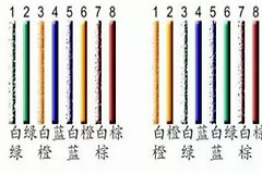 连接路由器的网线的水晶头的接法.(路由器怎么插线)