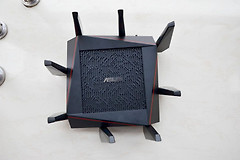 带回华硕旗舰路由器-华硕RT-AC5300性能测试