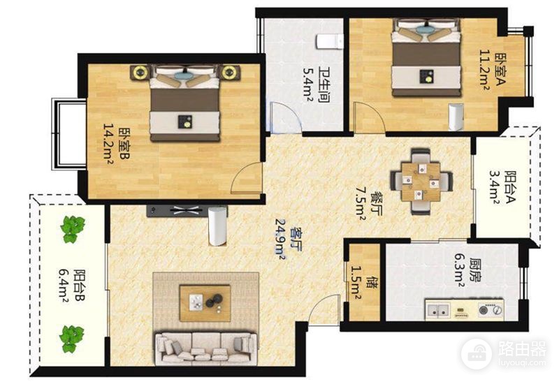 360全屋路由MESH分布式子母路由器,大户型无线WIFI全搞定