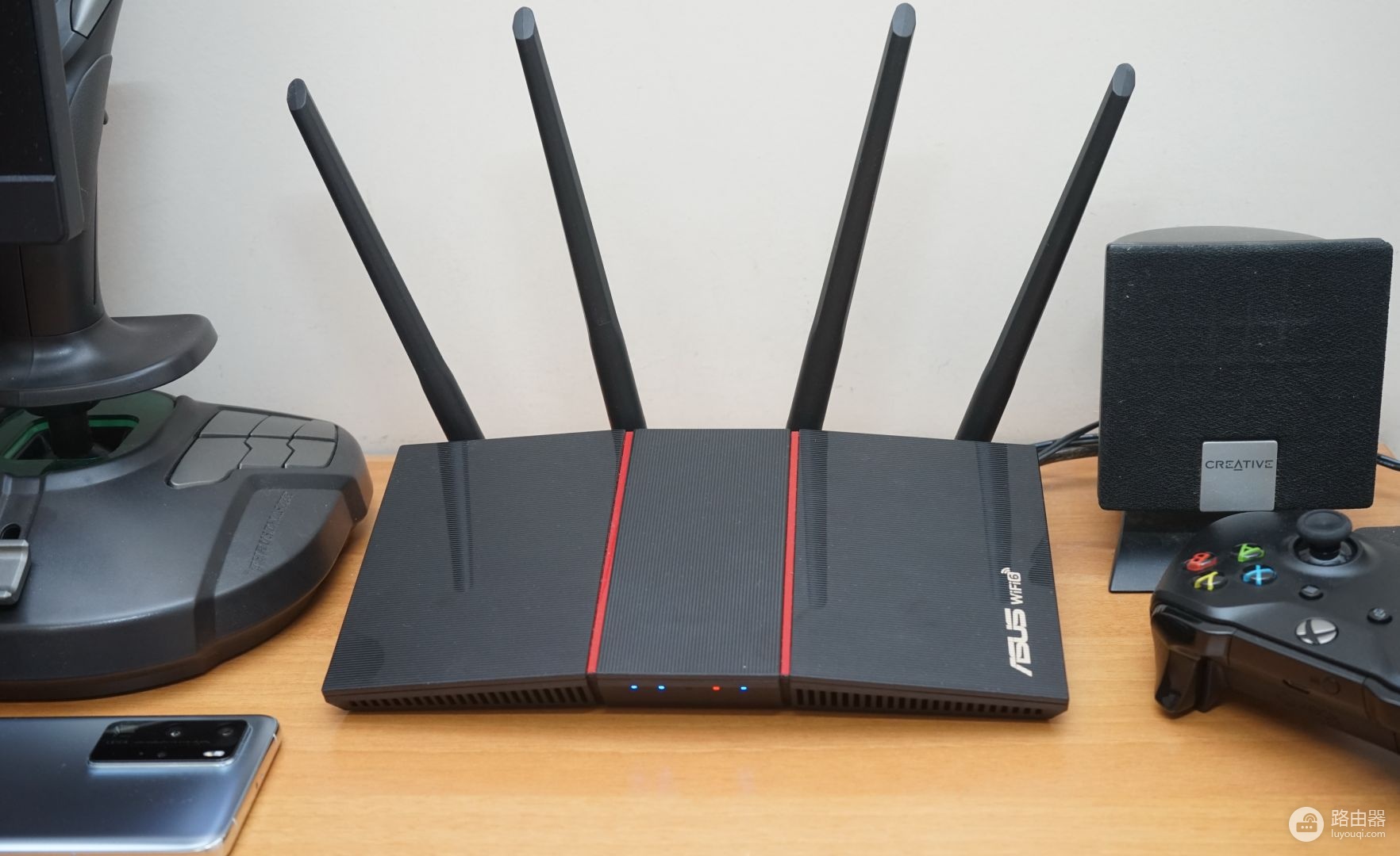 WiFi6路由器大升级:带游戏加速的华硕 AX56U热血版