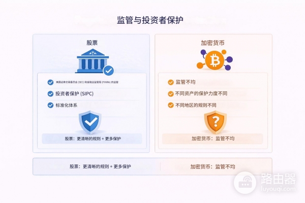 加密货币交易与股票交易有什么区别？怎么选