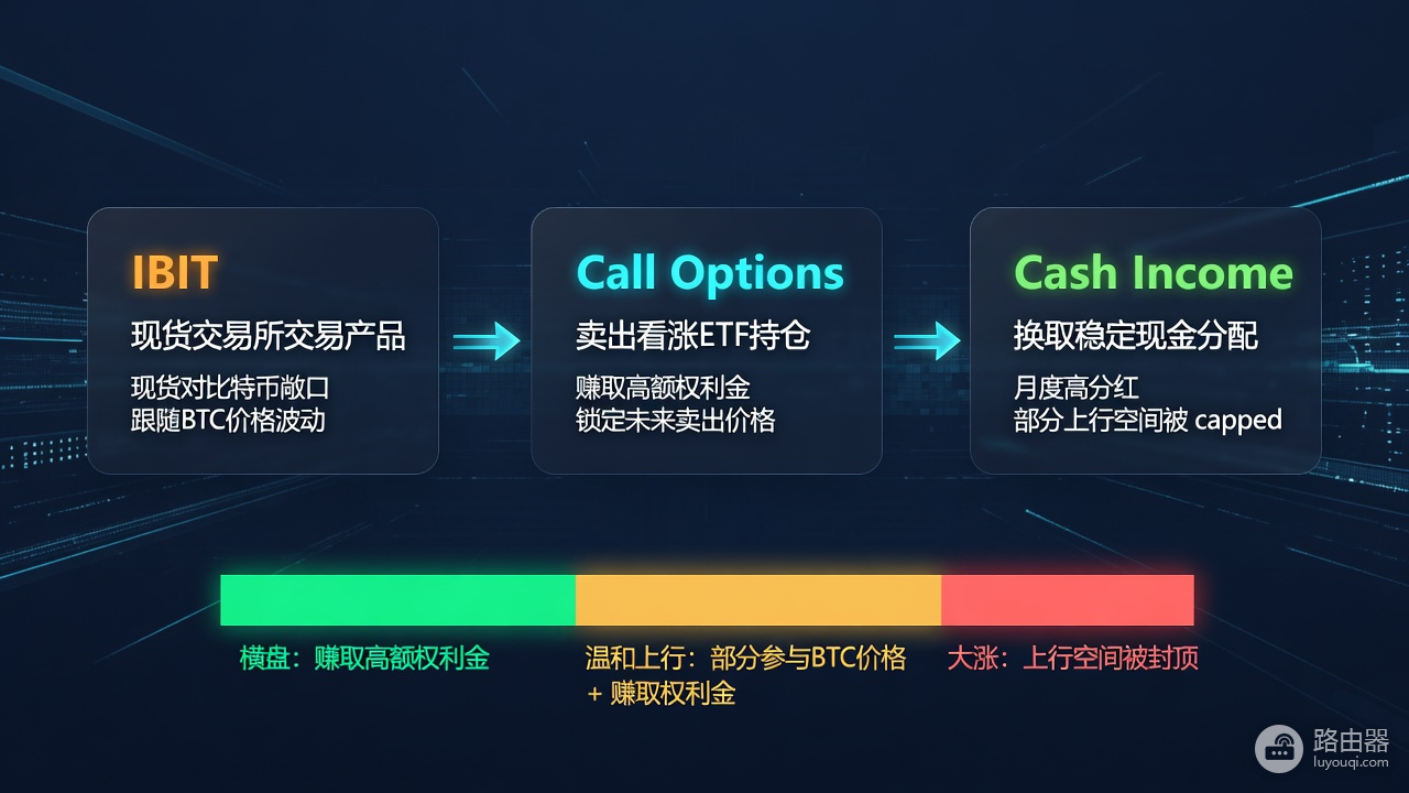 贝莱德BITA是什么?比特币敞口+期权权利金的收益与风险