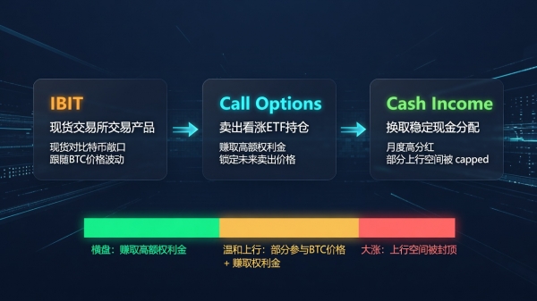 贝莱德BITA是什么？比特币敞口+期权权利金的收益与风险