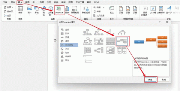 word中如何绘制多分支大括号？smartart快速制作教程