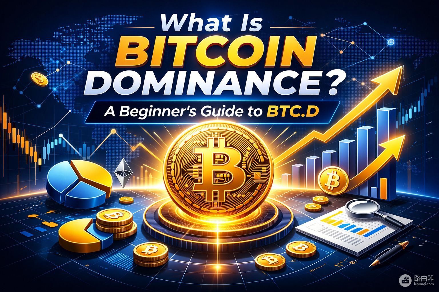 比特币主导率是什么?BTC.D新手入门指南
