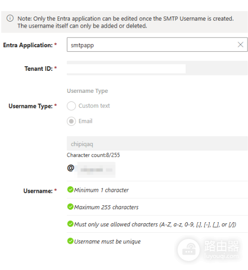 Azure SMTP发送电子邮件失败报错550 5.3.5 Email sender's username is invalid怎么办?发件人用户名无效解决方法