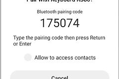 添加蓝牙键盘时提示输入Majestouch Convertible 2的pin，蓝牙键盘pin码是什么？