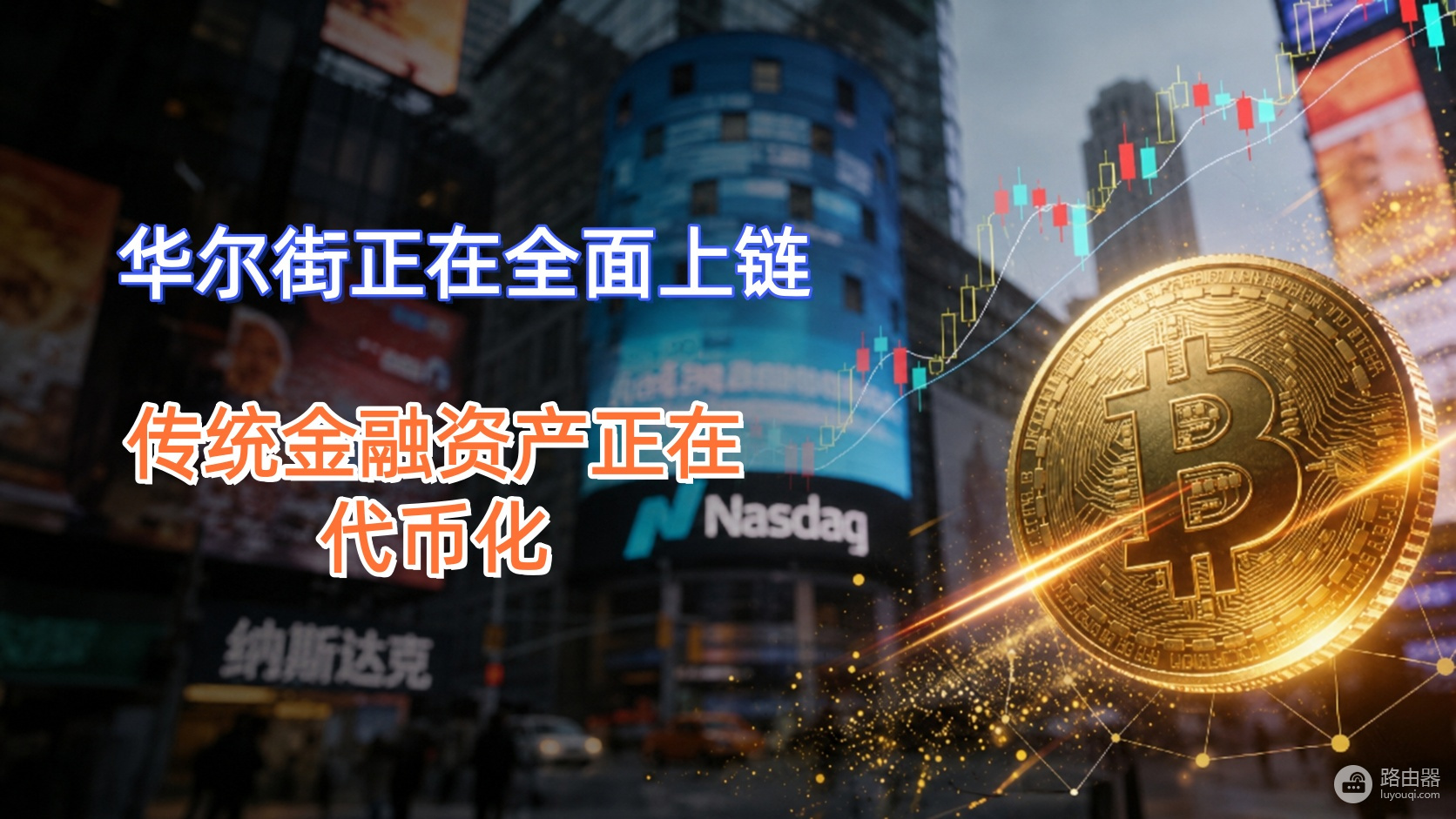 华尔街正在全面上链,传统金融资产正在代币化