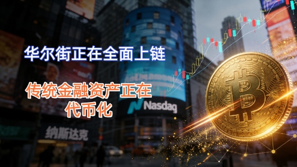 华尔街正在全面上链，传统金融资产正在代币化