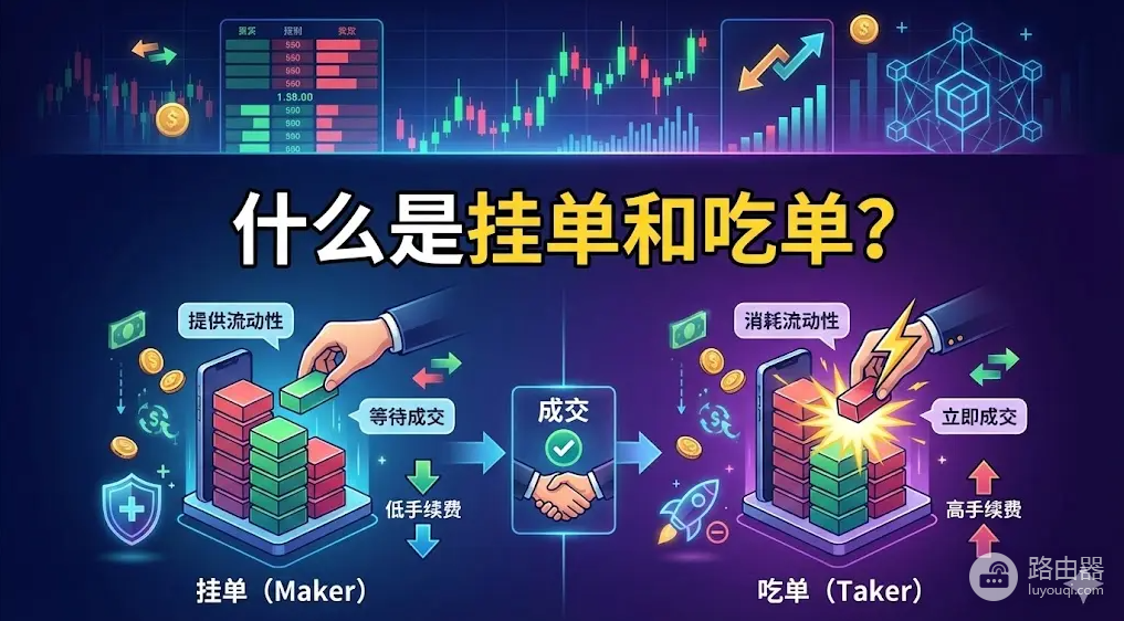 挂单(Maker)和吃单(Taker)是什么？Post-Only帮交易者减少磨损