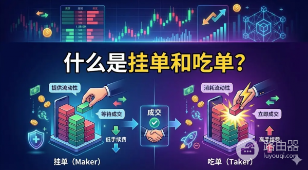 挂单(Maker)和吃单(Taker)是什么?Post-Only帮交易者减少磨损