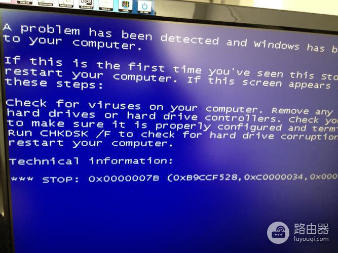 win7bluescreen蓝屏解决方法