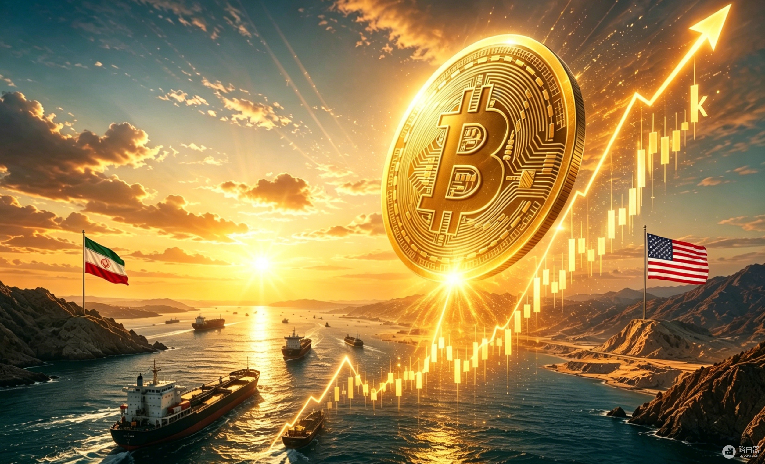 霍尔木兹海峡重开,比特币为什么在第一时间涨了?