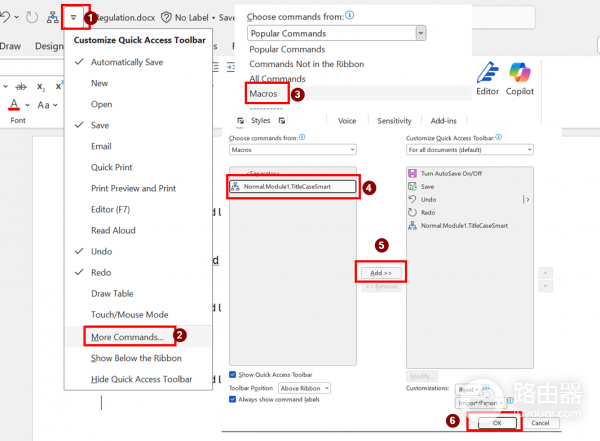 word英文标题自动转换大小写:实词虚词一键处理教程