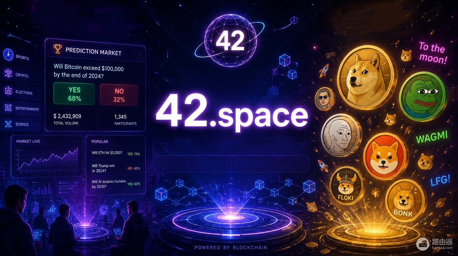 42.space深度解析:把预测市场玩成Meme币