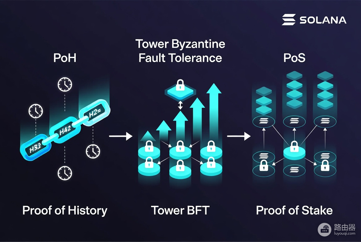 Solana共识协议是什么?PoH、Tower BFT和PoS完整拆解