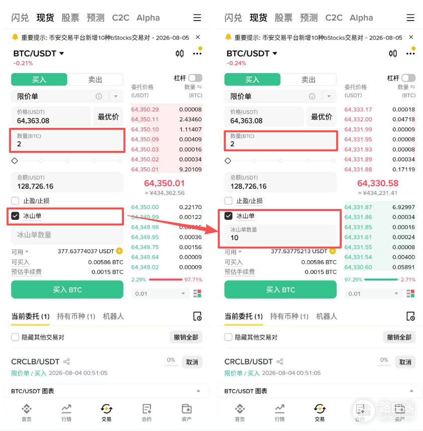币安冰山单是什么?原理详解与大单藏匿操作方法