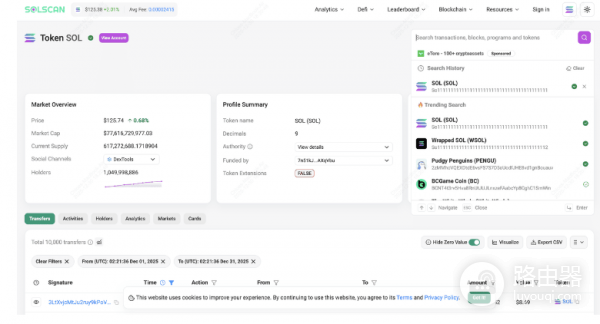Solana区块链浏览器Solscan可以干什么? 如何使用Solscan?
