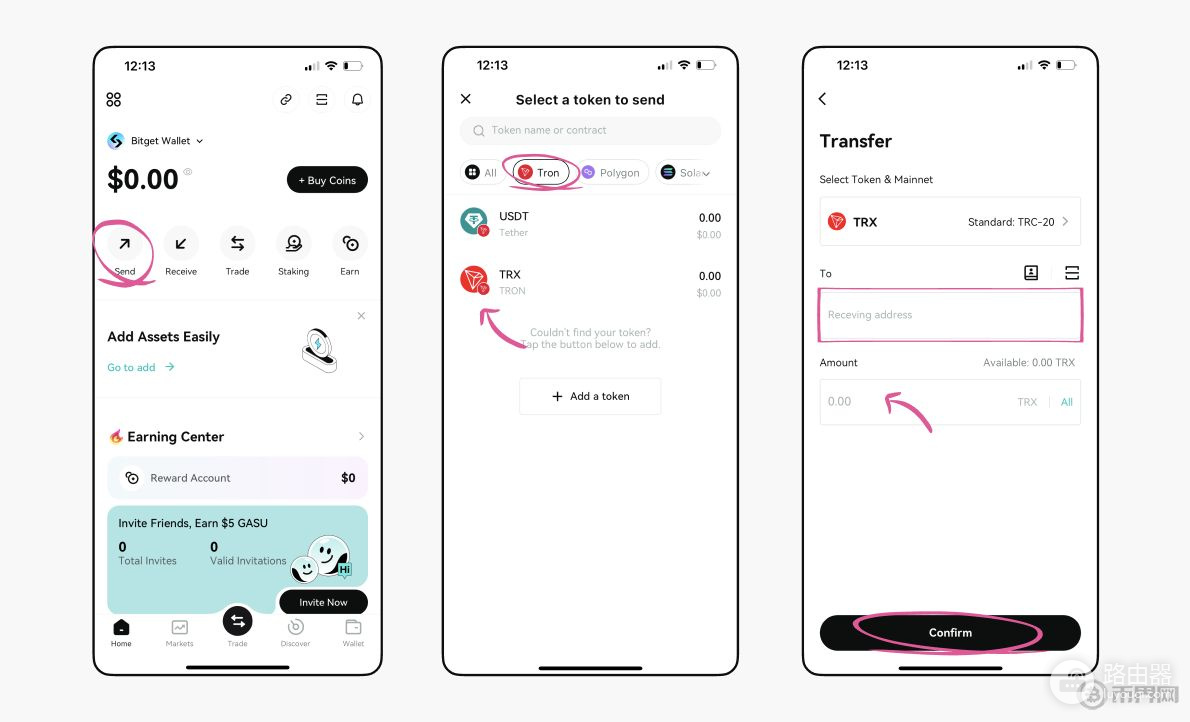 如何下载并创建Bitget钱包?Bitget钱包转账加密货币操作