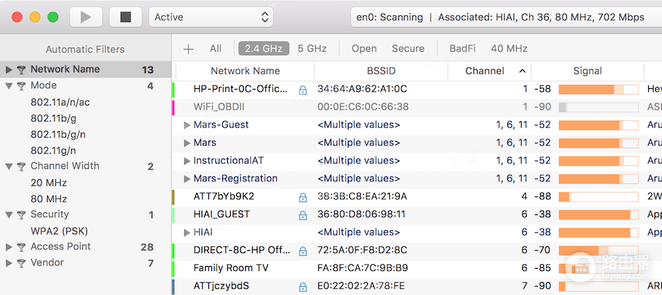 wifi管理器怎么用(最好用的wifi管理软件：WiFi Explorer Pro Mac中文版)