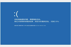 电脑出现蓝屏左上角显示ch和键盘中间显示欢迎是怎么回事（电脑出现蓝屏左上角显示ch和键盘中间显示欢迎是什么情况）