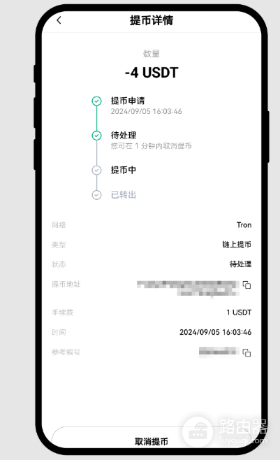 交易所提币显示成功但钱包没币?提币Success不到账解决办法