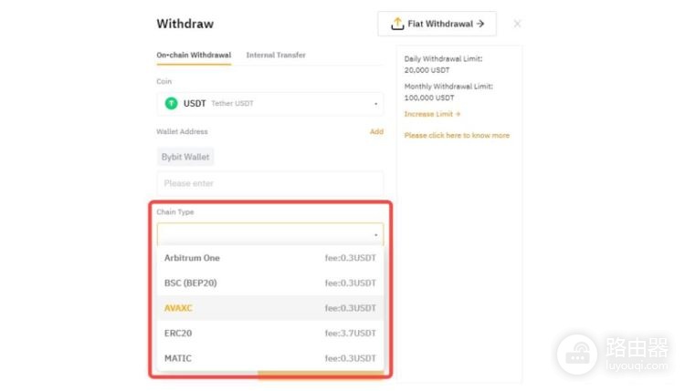 Bybit链上提币USDT快不快？Bybit与币安之间的转U操作