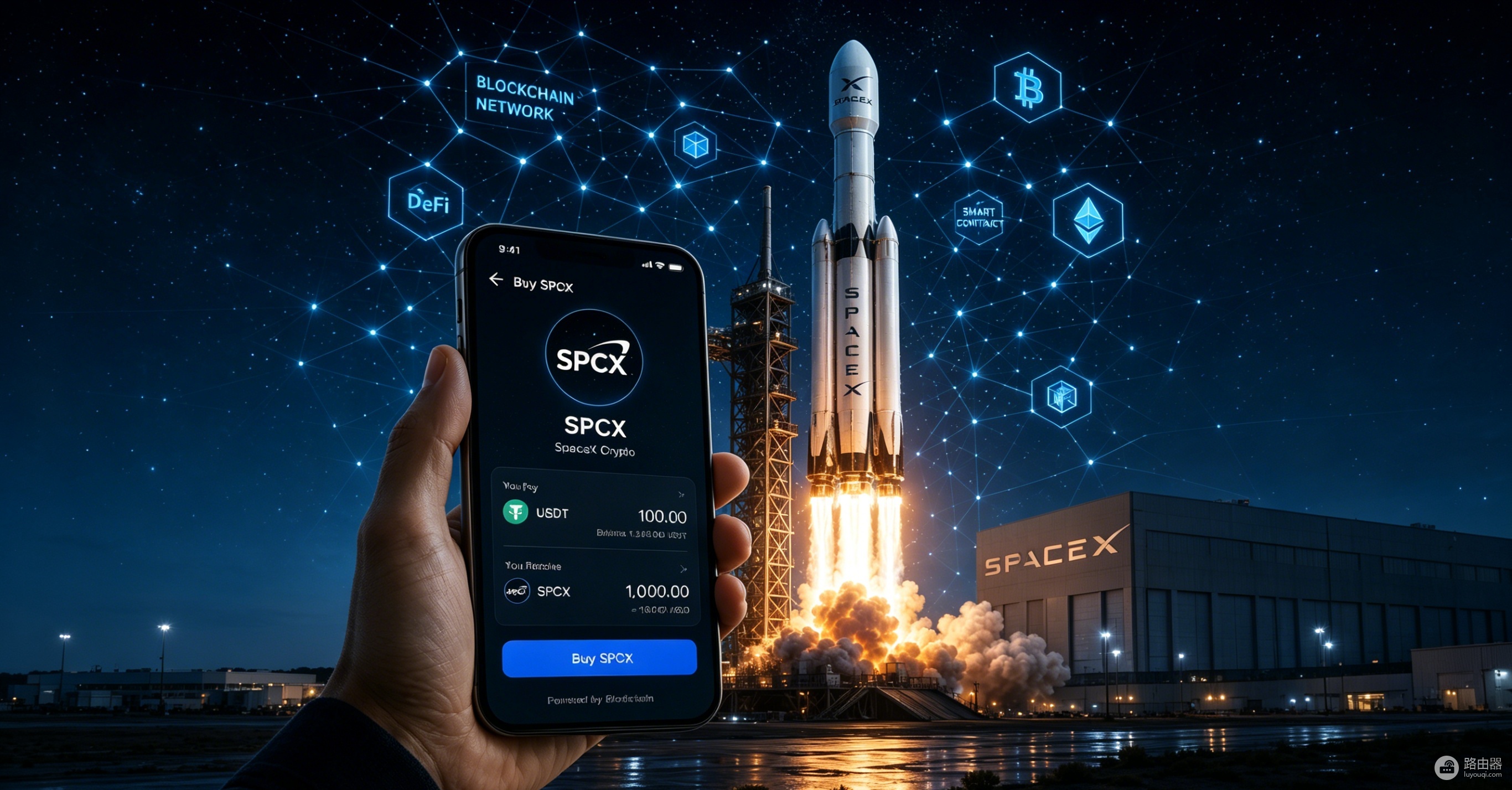 SpaceX即将IPO,链上怎么购买SPCX?