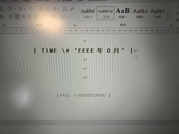 word 2021打开文件大括号内显示乱码怎么办？域代码关闭教程