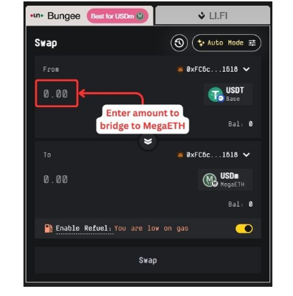 如何桥接到MegaETH网络? 桥接到MegaETH教程