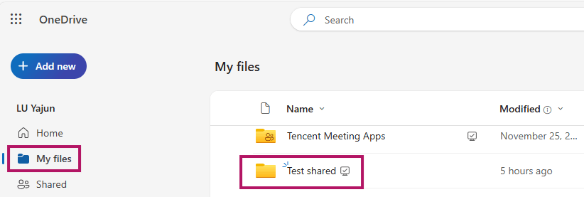 onedrive取消共享后仍显示小人图标怎么办?分支目录共享标识修复教程